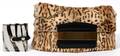 JIMMY CHOO ANIMAL PRINT FUR HANDBAG  WALLET