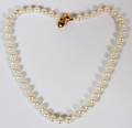 PEARL NECKLACE W 14KT YELLOW GOLD CLASP