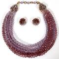 COPPOLA E TOPPO ALEXANDRITE NECKLACE  EARCLIPS