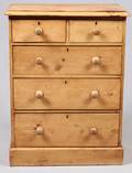 AMERICAN PINE WOOD DRESSER