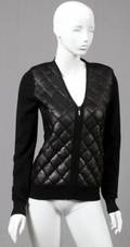 CHANEL CASHMERE BLEND  SEQUIN SWEATER JACKET