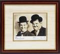 STAN LAUREL  OLIVER HARDY PHOTOGRAPH WSIGNATURES