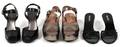 PRADA  ROBERT CLERGERIE LEATHER HEELS THREE PAIRS