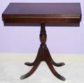 FEDERAL STYLE MAHOGANY CONSOLECARD TABLE