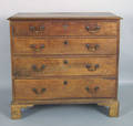 Pennsylvania Chippendale figured walnut chest of drawers ca 1770