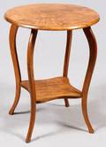 AMERICAN OAK PARLOR TABLE C 1900