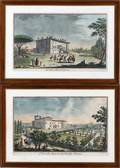 G ZOCOHI AQUATINTS PAIR