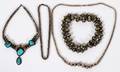 MEXICAN SILVER BEAD NECKLACES