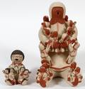 JEMEZ STORYTELLER FIGURES 20TH C TWO
