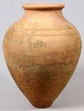 TERRACOTTA OLIVE JAR H 44 DIA 36