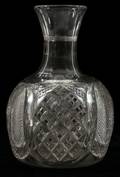 AMERICAN PRESSED GLASS CARAFE C 1900
