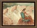 LOUIS ICART OIL ON CANVAS
