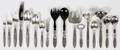 GEORG JENSEN CACTUS STERLING FLATWARE SET