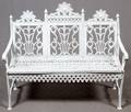 CAST IRON BENCH CIRCA 1900
