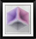 VICTOR VASARELY COLOR SERIGRAPH
