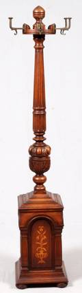 STOW  DAVIS FURNITURE CO REVOLVING COAT RACK