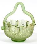 LOETZ MARTELE GLASS BASKET C 1900