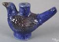 Stoneware bird whistle late 19th c