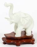 CHINESE HARDSTONE ELEPHANT