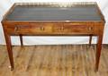 091205 FRENCH WALNUT WRITING TABLE H31 W45 D22