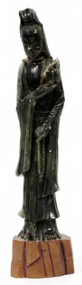 CHINESE JADE FIGURE OF GUANYIN