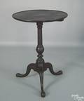 Pennsylvania Queen Anne walnut candlestand ca 1760