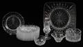 WATERFORD LISMORE CRYSTAL TABLEWARE 15 PIECES