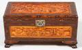 CARVED CAMPHOR WOOD CHEST
