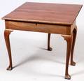 QUEEN ANNE STYLE CONSOLECARD TABLE C 1800