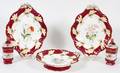 ENGLISH PORCELAIN DESSERT WARE MID 19TH C