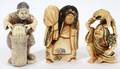 021224 JAPANESE IVORY FIGURAL NETSUKE 3 H 2