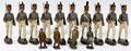 010149 GERMAN ELASTOLIN TOY SOLDIERS 17 H 4 PLUS