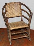 010124 BENTWOOD ROCKING CHAIR H 32 L 25
