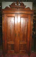 101241 PINE ARMOIRE  ENTERTAINMENT CENTER H 72