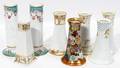 100220 NIPPON PORCELAIN HAIR PIN  STICK VASES