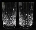 WATERFORD LISMORE CRYSTAL TUMBLERS EIGHT