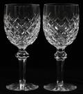 WATERFORD POWERSCOURT CRYSTAL WATER GOBLETS 14