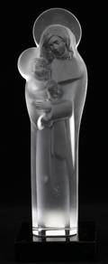 LALIQUE FROSTED GLASS FIGURE
