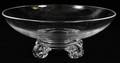 STEUBEN GLASS LOW FOOTED BOWL
