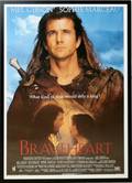 100240 BRAVEHEART AUTOGRAPHED MOVIE POSTER 38x26