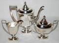 091299 WILCOX  WAGONER AMERICAN STERLING COFFEE SET
