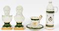 LIMOGES FRENCH NAPOLEONIC STYLE BUSTS  TABLEWARE