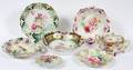 RS PRUSSIA PORCELAIN TABLEWARE C1900 7 PIECES