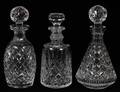 WATERFORD CRYSTAL DECANTERS THREE