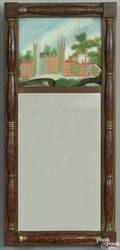 Painted mirror ca 1830