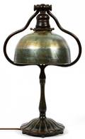 TIFFANY BRONZE DESK LIGHT