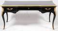 LOUIS XV STYLE EBONIZED BUREAU PLAT