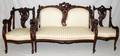 ENGLISH MAHOGANY SALON SUITE THREE PCS