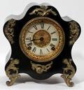 021298 ANSONIA MANTEL CLOCK LATE 19TH C H 9 W 9