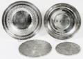 AMERICAN STERLING PLATES  TRIVETS C 1920